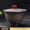 Conjunto de Chá Retrô para Viagem em Argila Roxa para Infusão Rápida, Gaiwan, Xícara de Chá, Bule de Uma Mão, Xícara de Infusão Rápida, Infusor de Chá em Argila Roxa Antiescaldante