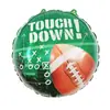 Nuevo Globo de Balón de Rugby de Pie Grande Transfronterizo, Globo de Papel de Aluminio para Celebración de Fiesta de Casco de Rugby para Eventos Deportivos