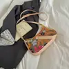 Bolsas de Hilo Bordado de Nicho para Mujer, Nuevo Tendencia 2026 Primavera-Verano Popular Ultra-Caliente Hombro Axila Exquisito Commuter Bolso Cruzado
