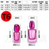 Botella de perfume portátil con pulverizador continuo de color, disponible en stock, con rosca de 30 ml, 50 ml y 100 ml.