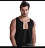 Chaleco Moldeador de Cuerpo para Hombre de Explosiones Transfronterizas Túnica Belkin Ropa que Absorbe el Sudor Ropa Deportiva Chaleco Túnica con Cremallera de Tres Botones
