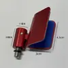 Soporte automático de rebote con cabeza de aleación de aluminio y rosca universal de 8 mm, adecuado para aparejos de pesca y cañas de pescar grandes, con protector de goma suave para la caña