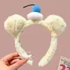 Diadema de Felpa Linda Otoño Invierno para Niños Dulce Dibujo Animado Domador de Cabello Diadema Estilo Coreano Exquisito Pasador para el Cabello Goma para el Cabello Accesorios para el Cabello