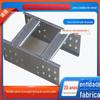 Fabricante de pontes galvanizadas a quente 200*100 ponte escada resistente à corrosão calha bandeja ponte de cabo galvanizada a quente