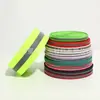 Fita Refletiva em estoque Verde Fluorescente 5X1,5CM Fita Luminosa Fita Refletiva para Roupas de Trabalho de Bombeiro Roupas de Proteção