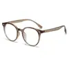 Nuevas Gafas de Moda Cuadradas Redondas Pequeñas con Marco Anti Luz Azul para Hombres y Mujeres, Adolescentes, Marcos de Gafas Lisos, Gafas de Moda al por Mayor
