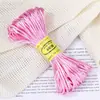 Cordón trenzado hecho a mano al por mayor No. 6 Hilos 20 Metros Accesorios para Joyería DIY Cordón para Pulsera Cordón de Tejido Hilo para Abalorios Cordón para Colgante