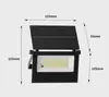 Luz Solar Transfronteriza Control Remoto Luz de Pared para Patio Iluminación Exterior Jardín Led Plegable Sensor de Cuerpo Humano Reflector