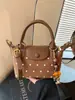 Bolsa de Bolinhas para Mulheres 2026 Novo Modelo de Verão, Pequena Bolsa de Mão Popular e Exquisite para Sair, Bolsa de Ombro, Bolsa Transversal para o Dia a Dia