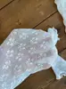 INS Leggings Finos de Verão para Bebês, Cor Sólida, Exclusivos com Renda Vazada para Meninas