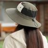 Sombrero de pescador con protección solar para mujer, para primavera y verano, para viajes al aire libre, con protección UV, para montañismo, 2025