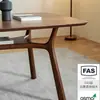 Nova Mesa de Estudo, Mesa de Chá, Mesa de Jantar Três em Um Estilo Chinês Song Estético Madeira Maciça de Nogueira Preta Norte-Americana Minimalista Moderna Luxo Leve