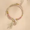 Pulseira de Corda Colorida do Festival do Barco Dragão Corda Vermelha Tecida à Mão Infantil Bebê Pequeno Zongzi Corda de Mão Presente de Lote Festival de Maio