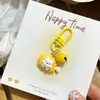 Lindo Llavero de Tarro de Miel de Pooh Divertido Colgante Ins Dibujos Animados Abeja Niña Corazón Suave Lindos Accesorios Colgantes