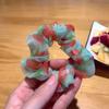 Corea del Sur nuevo anillo de organza de fruta de intestino grueso anillo para el cabello lazo para el cabello japonés dulce linda niña accesorio para el cabello