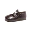 Zapatos de Cuero para Niñas 2026 Estilo Otoño Zapatos Individuales Versátiles para Bebés, Zapatos de Princesa de Suela Suave, Mocasines de Moda Estilo Coreano