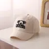 Gorra de Béisbol Infantil Primavera Bordado de Letra Inglesa Estilo Occidental Moda Versátil Sombrero de Sol para Bebés Niños y Niñas Tendencia
