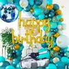 Nuevo Globo de Cumpleaños Decoración de Cumpleaños Arreglo de Propuesta Paquete Decoración de Fiesta de Cumpleaños Globo Feliz Cumpleaños