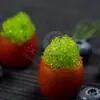 Sushi de Ovas de Caranguejo Vermelho Caviar do Capitão Jiang Ingredientes Ovas de Peixe Ovas de Peixe Voador Verde Fresco Pronto Para Comer Múltiplas Especificações Loja de Fábrica