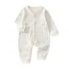 Ropa para bebé para primavera y otoño, tipo A, mameluco sin costuras de algodón puro, traje para gatear de bebé, ropa de bebé para salir