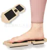 Estirador de Pies de Madera Corrector de Postura Entrenador de Equilibrio de una Sola Pierna Tabla de Equilibrio de Ballet Tabla para Fortalecer los Pies