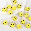 Pompones de Abejita de Alta Elasticidad Accesorios para Ropa Mini DIY Pompones de Abeja Amarilla Accesorios DIY Pompones de Poliéster de Alta Elasticidad