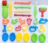 Molde de Argila Transfronteiriço Conjunto de 26 Peças Carimbo de Praia de Argila para Crianças Brinquedo DIY Ferramenta de Plasticina