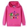Suéter con capucha de algodón para niños y niñas, chaqueta informal de manga larga para primavera y otoño de 2023