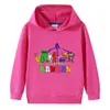 Suéter con capucha de algodón para niños y niñas, chaqueta informal de manga larga para primavera y otoño de 2023