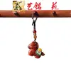 Llavero de Madera Pintada de Caballo del Zodiaco con Colgante de Borla, Colgante de Caballo del Año de Palo de Rosa, Cadena para Teléfono de Caballo de Sándalo Yiming Xianyuan