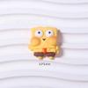 Nuevos Zapatos de Agujeros Desmontables Accesorios para Zapatos DIY Hebilla para Zapatos Bob Esponja Pegatina para Refrigerador Dibujo Animado Muñeca Cibernética Celebrante