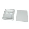 Porta servilletas de papel nacarado Empaque cosmético Caja para sombras de ojos Soporte interior Biodegradable