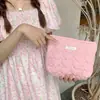 Bolsa de Cosméticos de Aspecto Elegante, Bolso de Mano Acolchado con Forma de Corazón, Bolsa Interior, Nueva Bolsa de Cosméticos de Gran Capacidad, Bolsa para Guardar Lápices Labiales