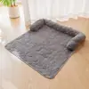 Alfombrilla para Mascotas Antirrayones de Venta Caliente Transfronteriza, Nueva Cama Gruesa de Felpa Antideslizante para Perros en Sofá, Suministros para Mascotas