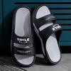 Nuevas Sandalias y Pantuflas Domésticas de Doble Tira para Parejas para Usar Afuera en Verano para Hombres y Mujeres en Verano Baño Baño Suelas Blandas Venta al por Mayor