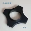 Anel Quadrado Capa de Microfone Universal de Silicone Capa à Prova de Choque Capa Protetora para Microfone Sem Fio KTV Anel Anti-rolamento