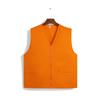 Chaleco personalizado con cuello en V y múltiples bolsillos para fotógrafos, ropa para actividades laborales en supermercados, logotipo impreso, ropa para grupos de voluntarios.