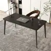 Mesa de escritorio para oficina, escritorio simple de lujo ligero, mesa de estudio para dormitorio en casa, escritorio de escritura para estudiantes, mesa rectangular