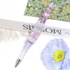 Contas Florais de Strass Aurora Banhadas a Cor Contas Quadradas de Acrílico Contas Soltas Acessórios para Joias Artesanais DIY Materiais DIY Atacado