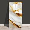 Panel de Plástico de Aluminio Autoadhesivo Adhesivo de Pared Adhesivo de Azulejo de Imitación de PVC Papel Tapiz Impermeable y a Prueba de Humedad Decoración para Revestimiento de Pared de Baño Cocina