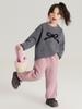 Ropa de Invierno para Niños Momo Pantalones Gruesos para Niñas Invierno 2024 Nuevo para Niños Pantalones Deportivos Versátiles con Forro Polar