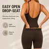 Faja Moldeadora Postparto de Cuerpo Completo para Mujer, Levantamiento de Glúteos, Control de Abdomen, Moldeado Corporal, Espalda Descubierta, Body Moldeador