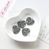 Accesorios DIY de aleación 19x19mm colgante de corazón hueco cadena para teléfono móvil collar pendiente cadena para pantalones accesorios de joyería venta al por mayor