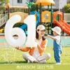 Adecuado para el Día del Niño Globos de Colores con el Número 61 Decoración para Escuela y Jardín de Infantes Montaje de Ambiente y Sesiones de Fotos