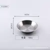 Peneira de Fritura de Aço Inoxidável Doméstica com Malha de Orelha Filtro de Óleo Placa Filtro Batata Frita Frango Frito Placa Filtro de Óleo Lixamento