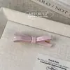 Corea del Sur Nuevo Estilo Elegante Dulce Corazón de Niña Pinza para el Cabello con Lazo Rosa Pinza de Pato Linda Pinza para Flequillo Tocado Accesorios para el Cabello