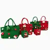 Bolsa de fieltro navideña, Caja de regalo Fruta de la Paz, Bolsa de dulces para niños, Recuerdo de jardín de infantes, Bolsa de regalo de mano al por mayor