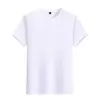 Camiseta de Algodón Puro Manga Corta Ropa de Clase Logo Impreso Personalizado Ropa de Trabajo Camisa Publicitaria Camiseta Personalizada Cuello Redondo Logo Impreso Personalizado
