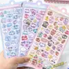 Pegatinas Divertidas Flotantes 3D de Dibujos Animados Diamantes de Cristal Pegatinas Decorativas para Niños Pegatinas 3D Pegatinas Relieve Lindas para Niñas