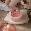 Molde de Silicona para Bote de Almacenamiento de Cemento de Resina de Cristal DIY, Molde de Silicona para Adorno de Copa de Vela de Yeso con Forma de Rombo Multilado
